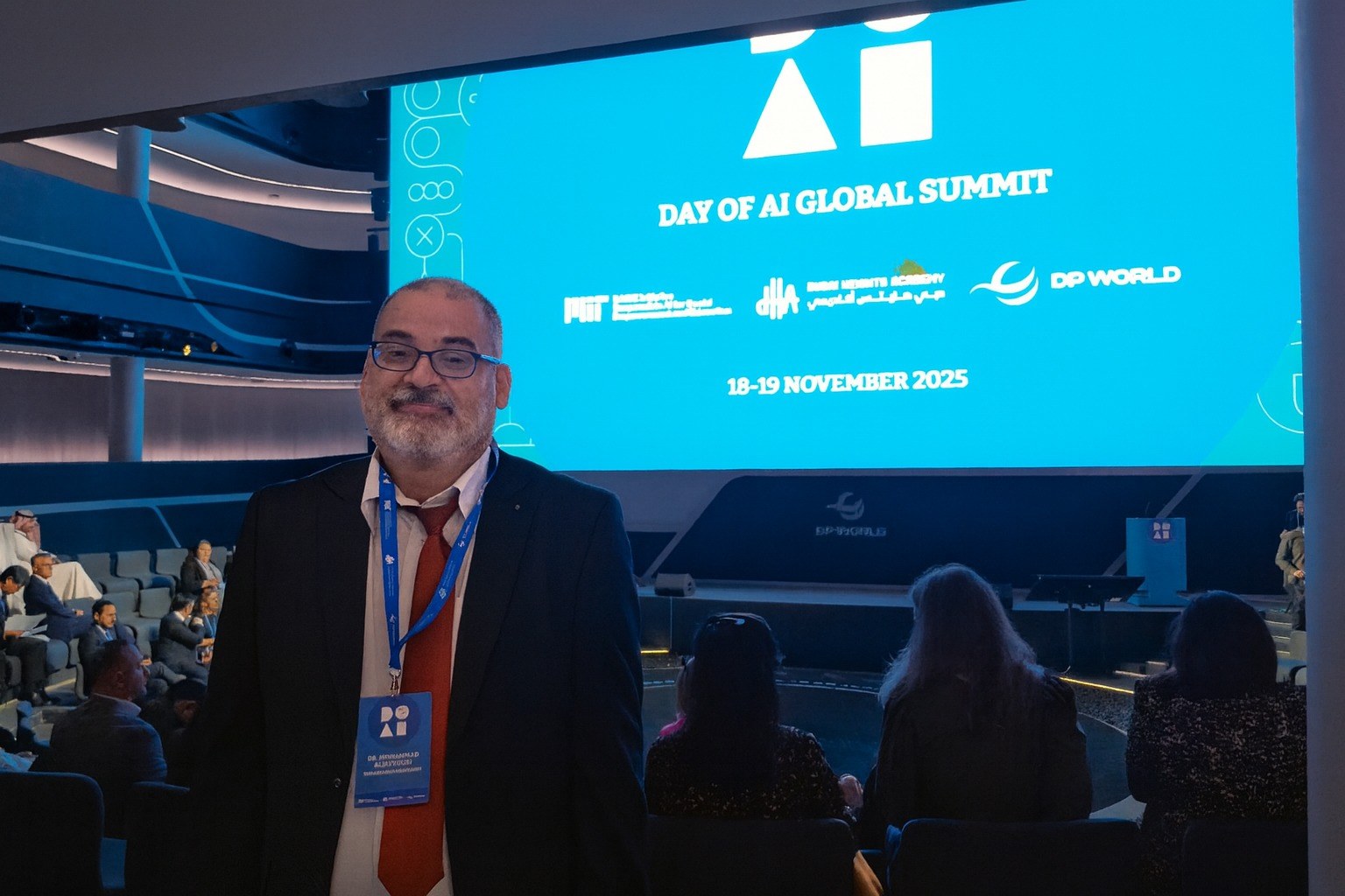 Dr. Mohammad Aljayyousi at the Day of AI Global Summit